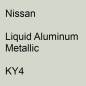 Preview: Nissan, Liquid Aluminum Metallic, KY4.